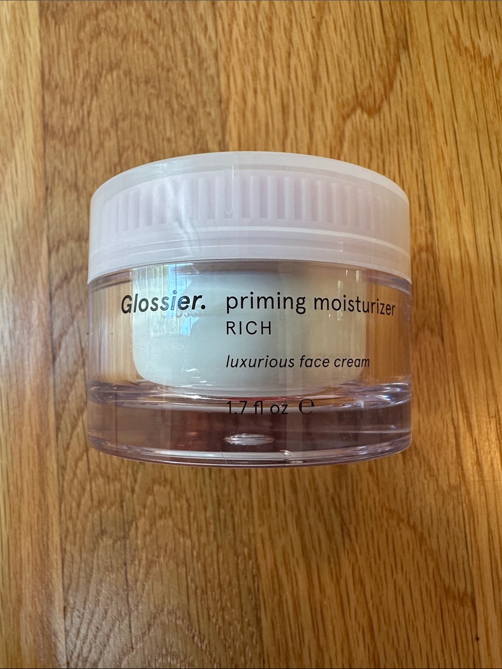 Glossier Priming Moisturizer Rich - NWT 1.7oz cruelty free